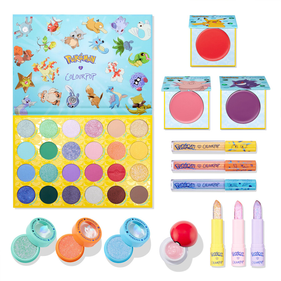 collezione pokémon x colourpop