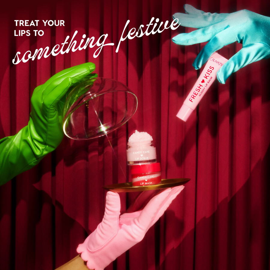 set scrub labbra maschera e balsamo fresh kiss