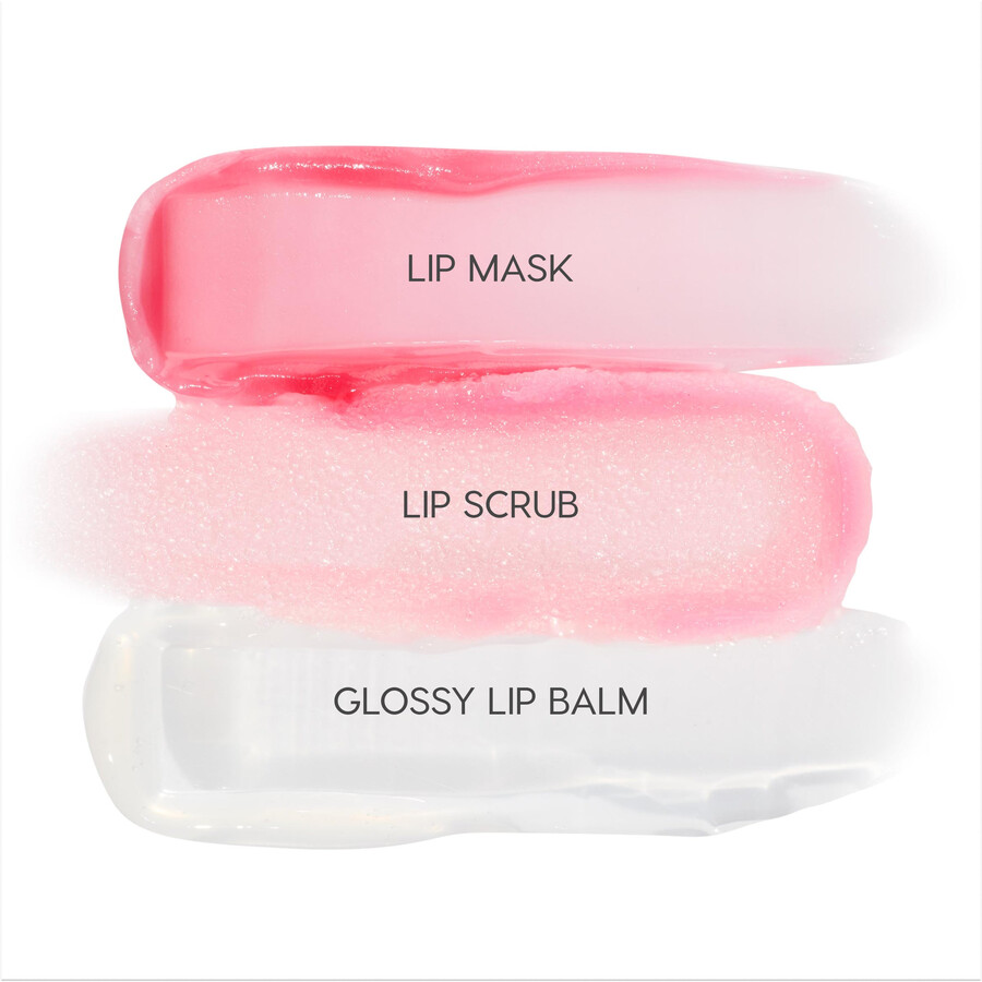 set scrub labbra maschera e balsamo fresh kiss