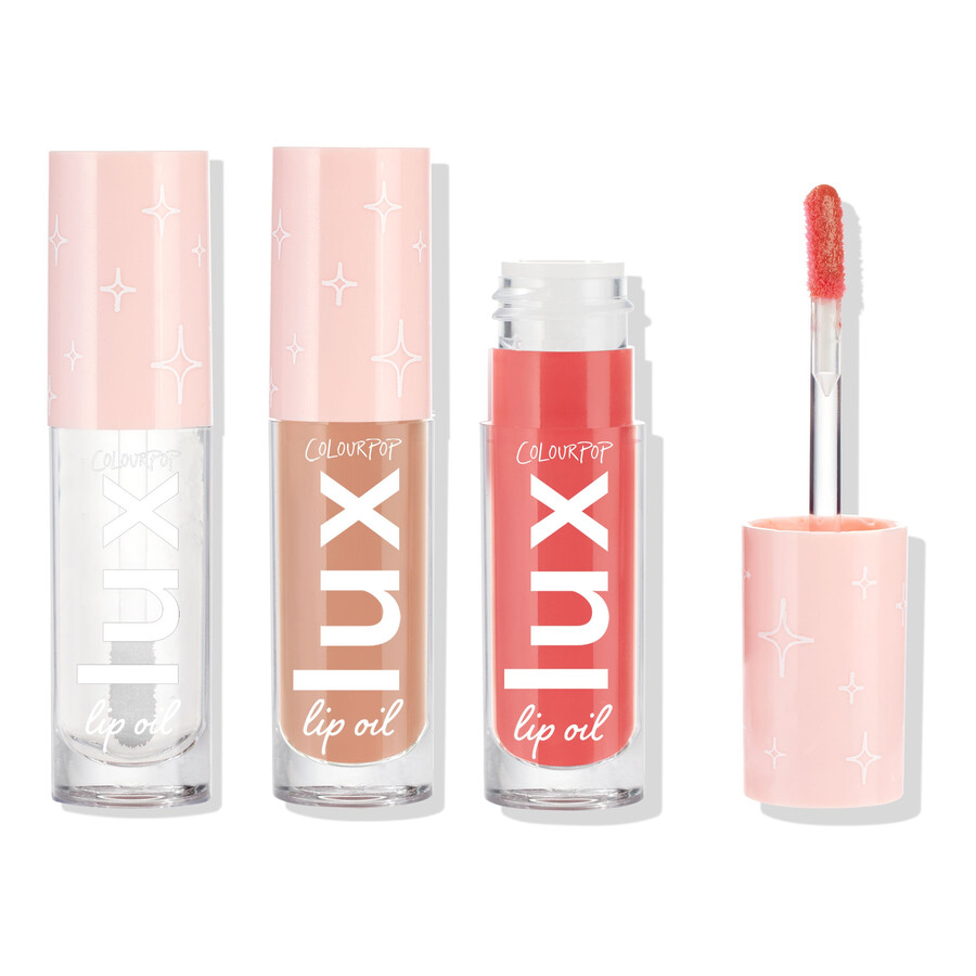 trio di oli per labbra luxe