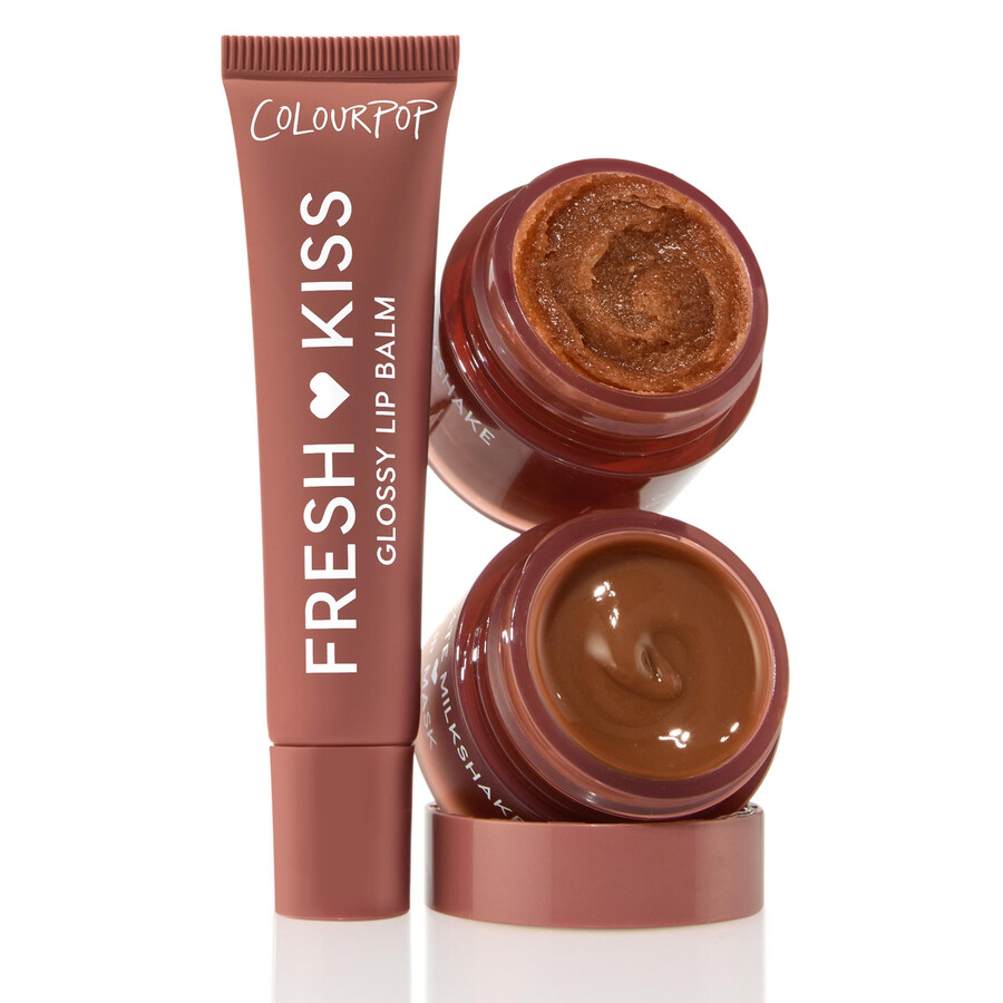 set scrub labbra maschera e balsamo fresh kiss