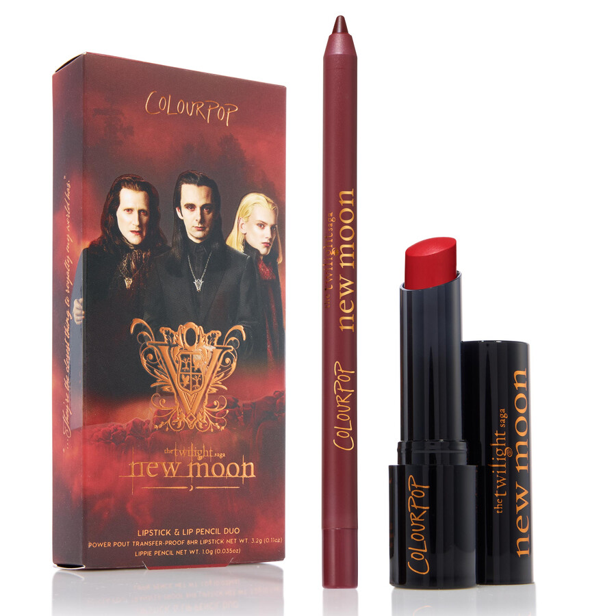 set di matita labbra e rossetto twilight