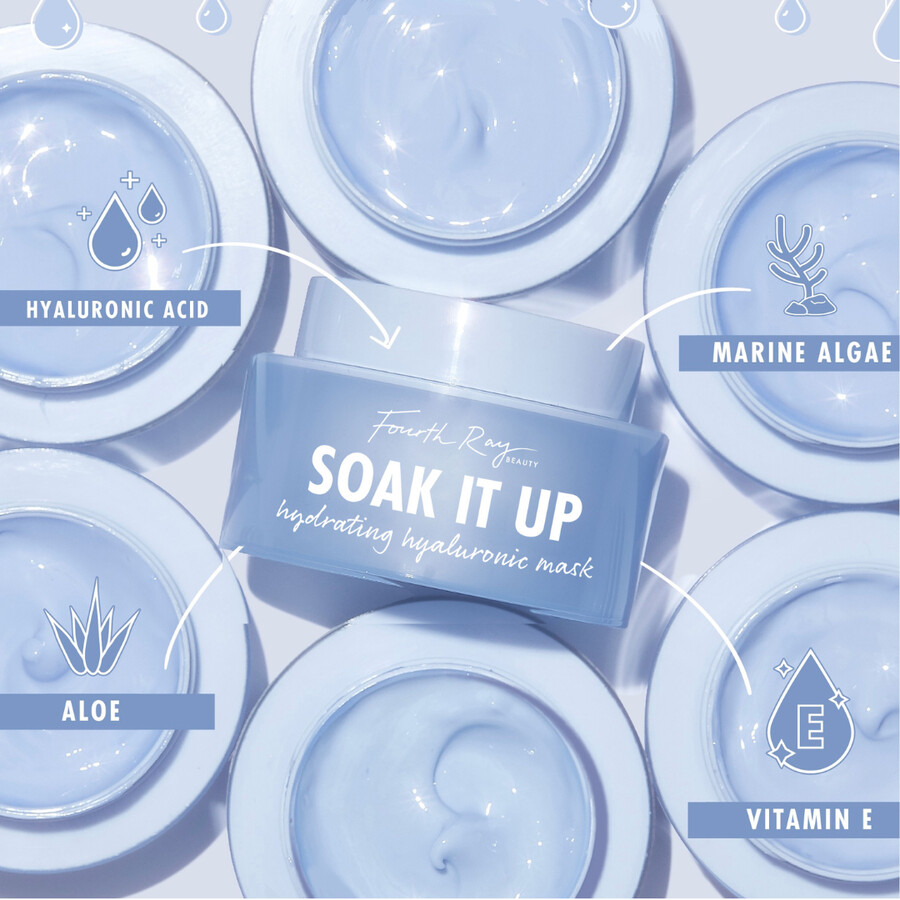 maschera idratante soak it up