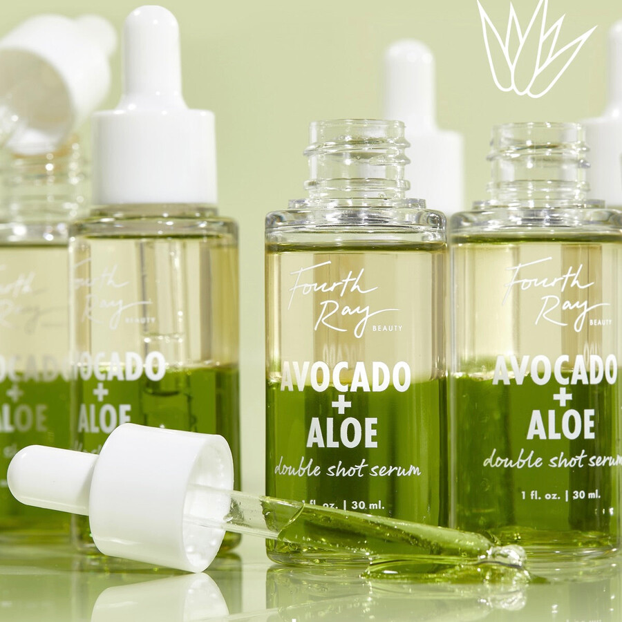 doppio shot di avocado e aloe