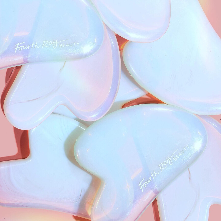 gua sha di cristallo opalite