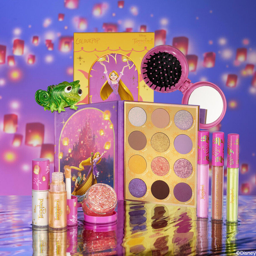 collezione disney rapunzel e colourpop