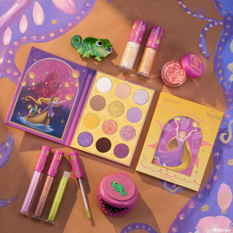 collezione disney rapunzel e colourpop
